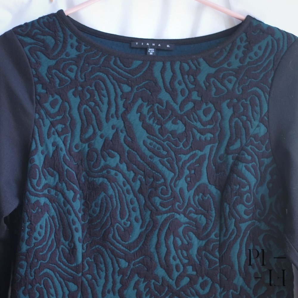 Tiana B. dress mid-length sleeves quality fabric - Picture 2 of 4